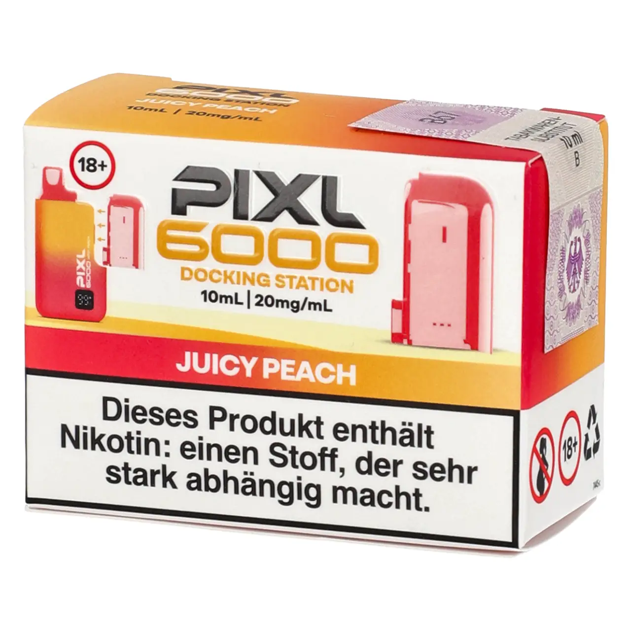 Pixl 6000 Docking Station Juicy Peach