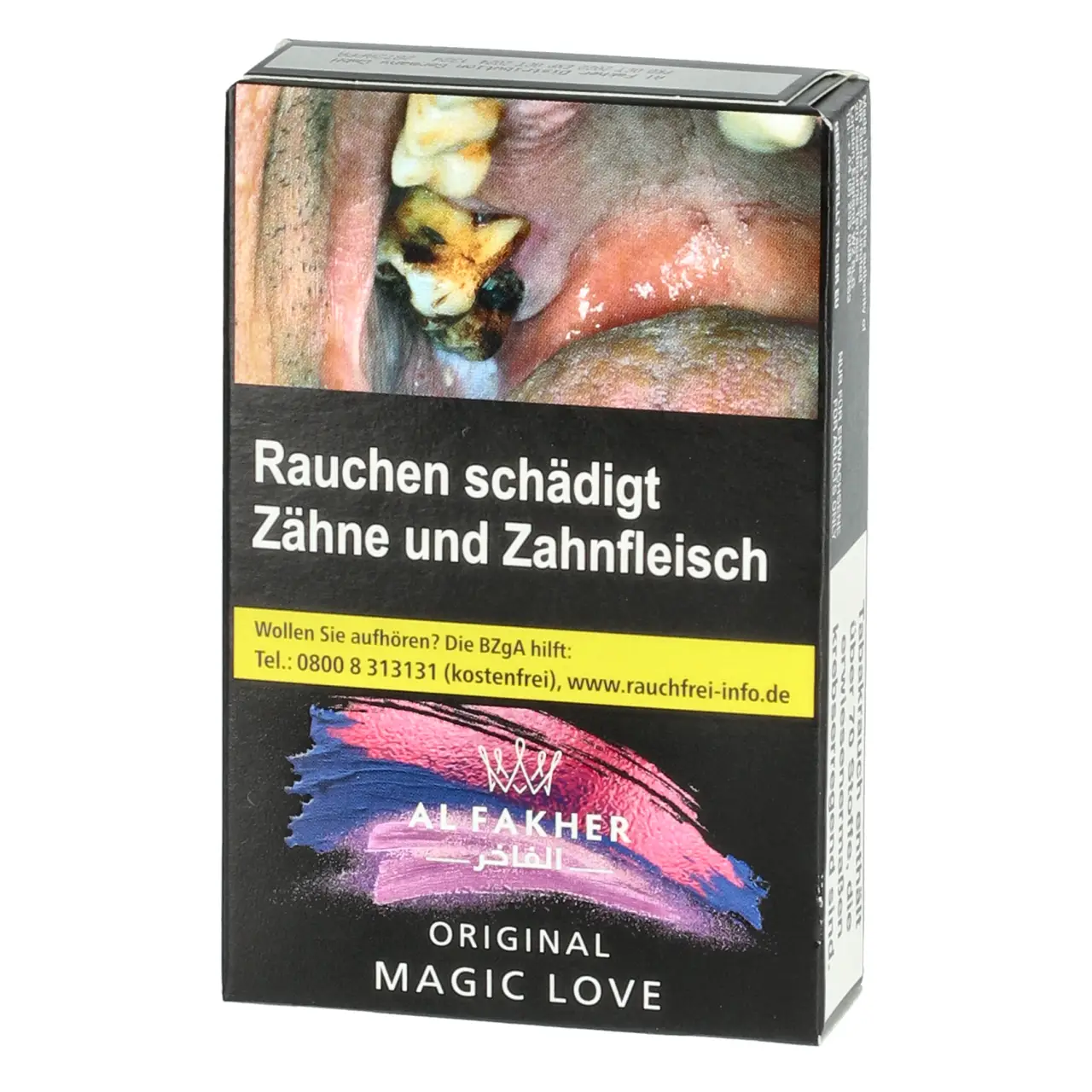 Al Fakher Shisha Tabak Magic Love - Honigmelone Maracuja - 25g