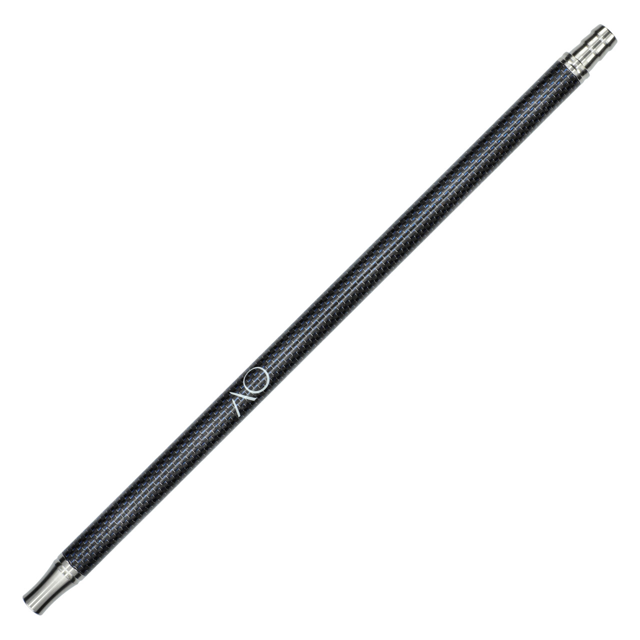 SHWD11113BRzVOcxVPypNd AO Carbon-Mundstück Schwarz-Blau, Edelstahl V2A, 37,5 cm