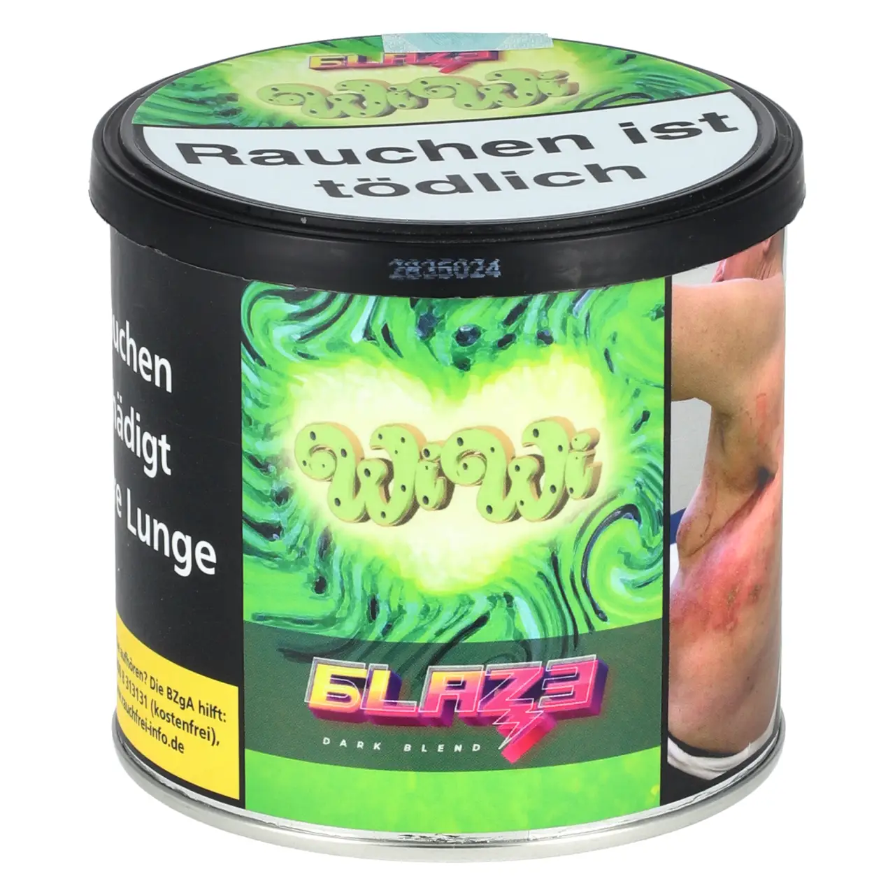 Blaze Tabak WiWi - Kiwi - Dark Blend 200g Blaze WiWi Dark Blend Shisha Tabak