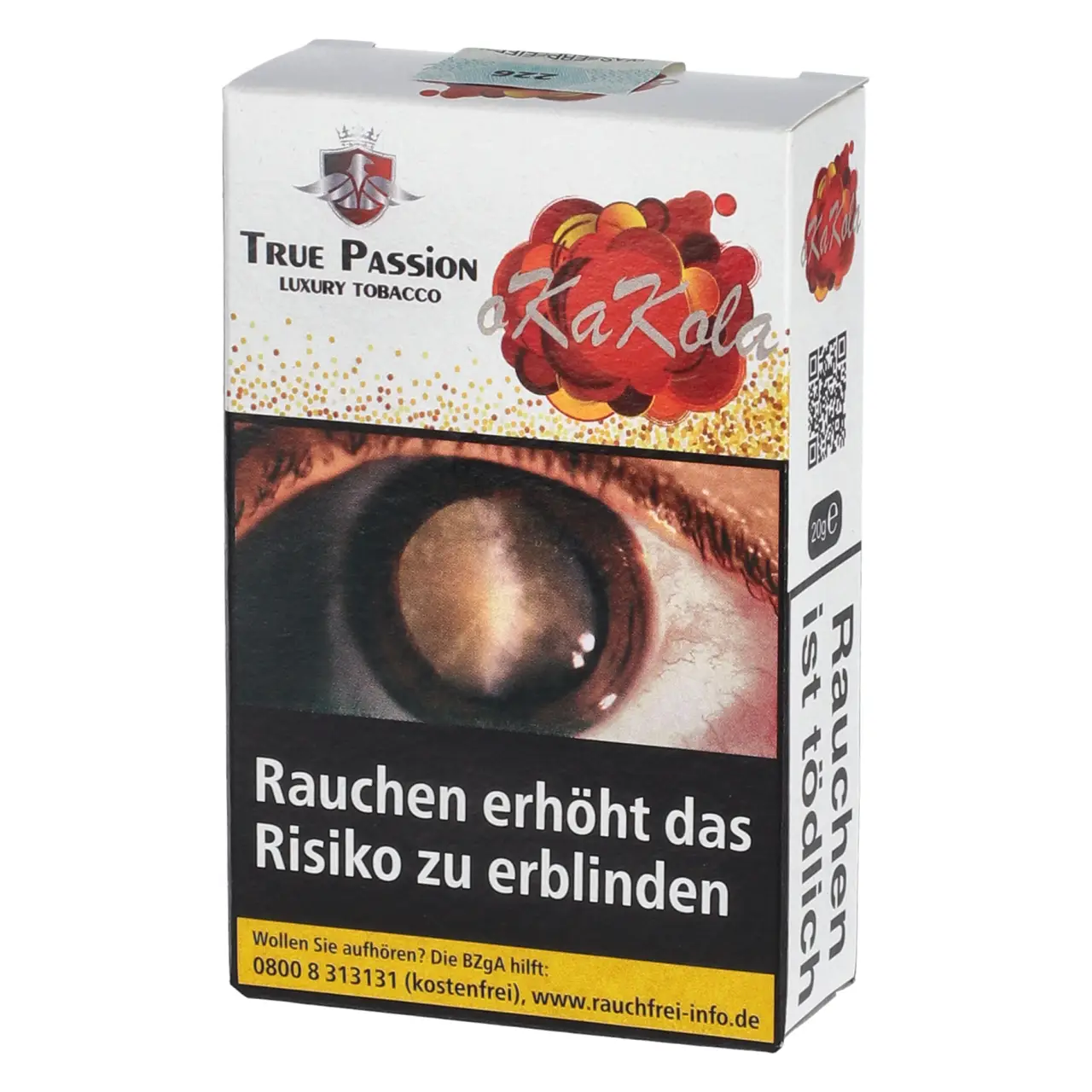 True Passion Tabak Okakola - Holunder Limette Cola - Shisha Tabak 20g True Passion Shisha Tabak Okakola - 20g