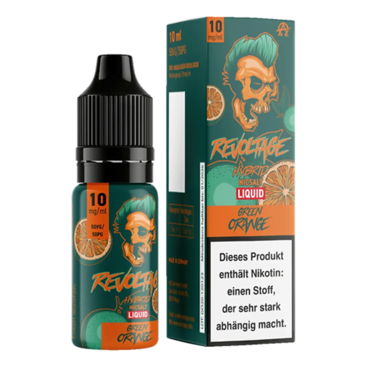 Green Orange - Revoltage Hybrid Nicsalt Liquid 10ml