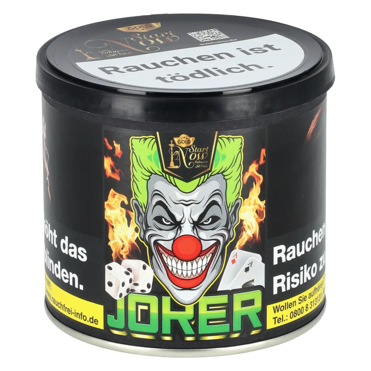 Start Now Joker Shisha Tabak 200g Dose