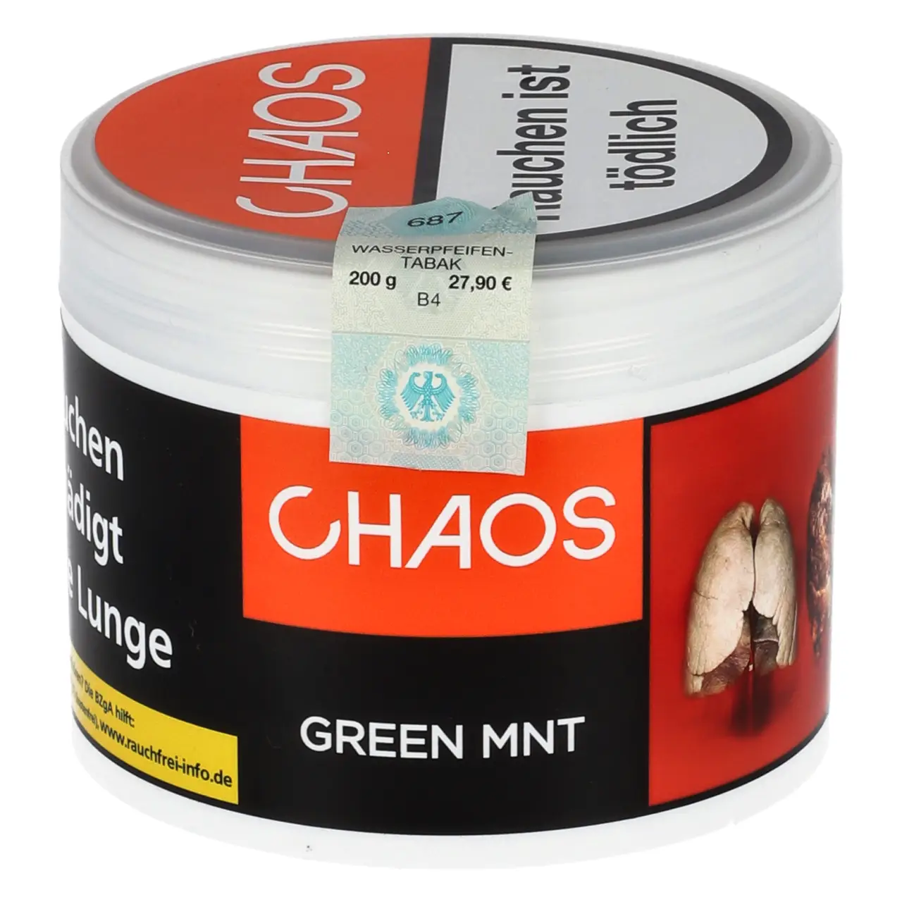 Chaos Green Mnt Shisha Tabak 200g
