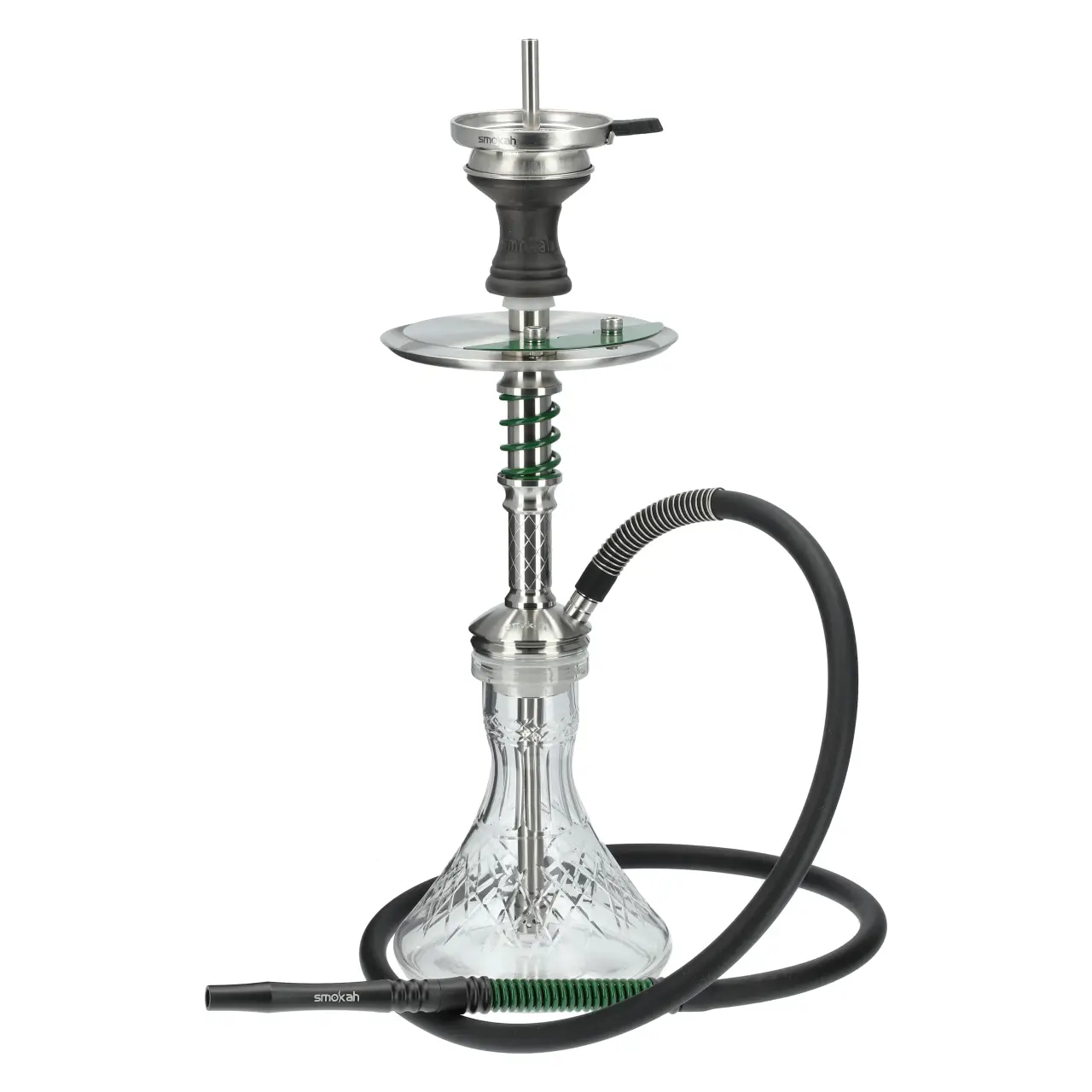 Smokah FUA Pro Edelstahl Shisha Green - Komplett-Set - 56 cm Smokah Fua Pro Shisha Green