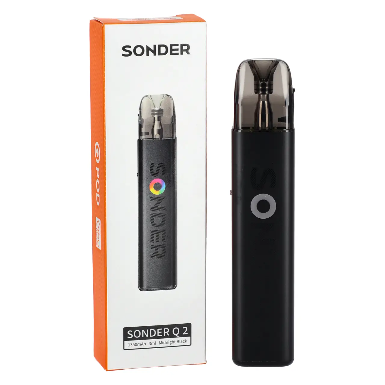 Geekvape Sonder Q2 - Midnight Black - mit Verpackung
