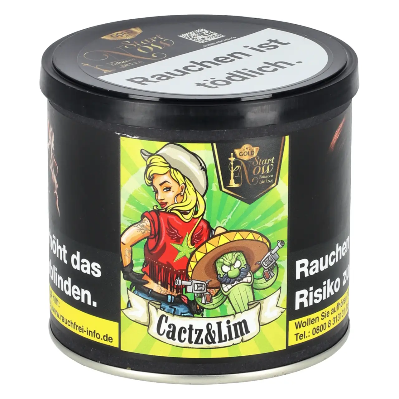 Start Now Cactz Lim Shisha Tabak 200g Dose