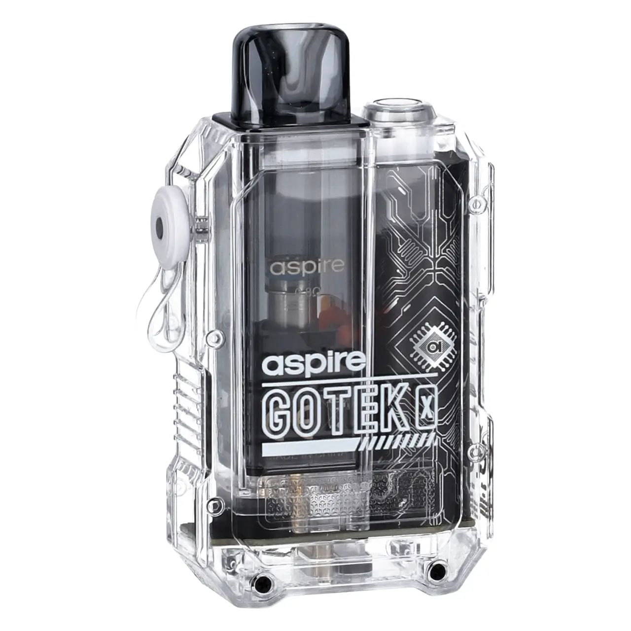 Aspire Gotek X E-Zigarette Transparent - vorne