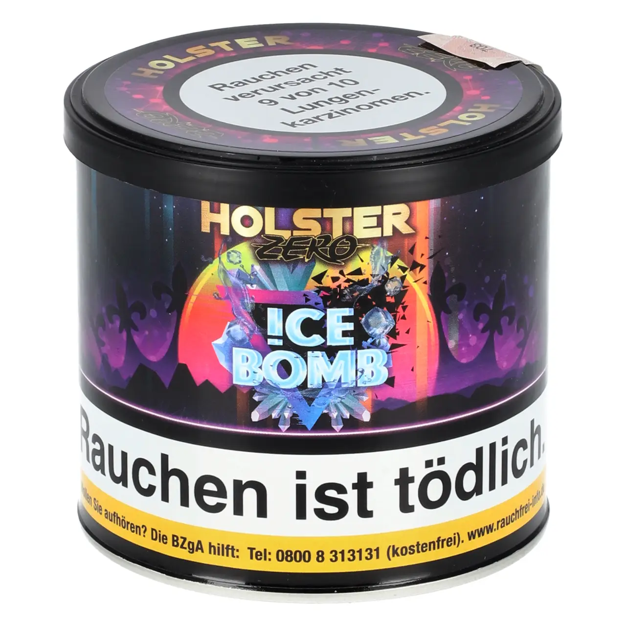 Holster Zero Pfeifentabak Ice Bomb - Eisbonbon - 75g