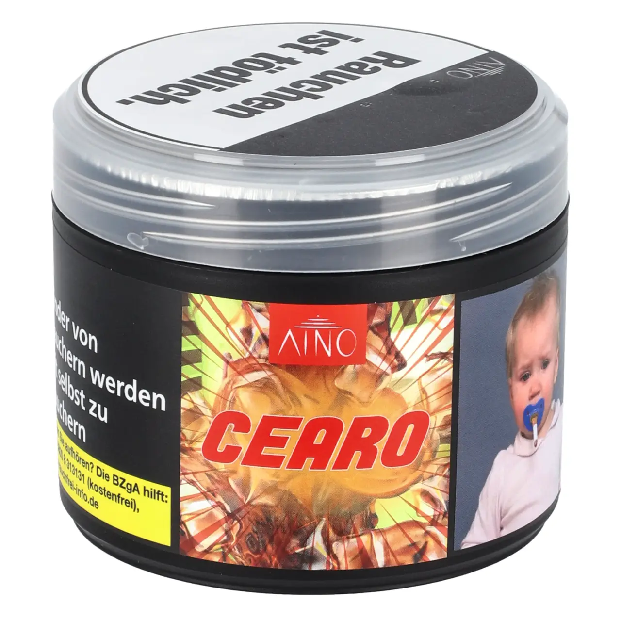 Aino Cola Birne (Cearo) Shisha Tabak, 200g Aino Shisha Tabak Cearo in der 200g Dose