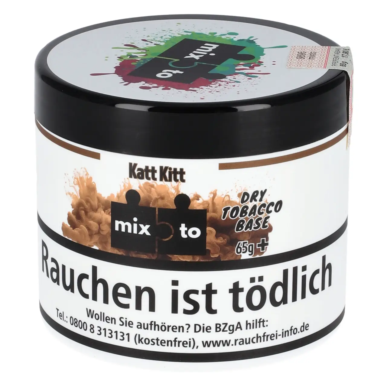 Mixto Dry Tobacco Base Pfeifentabak Katt Kitt - Milchschokolade Waffel - 65g