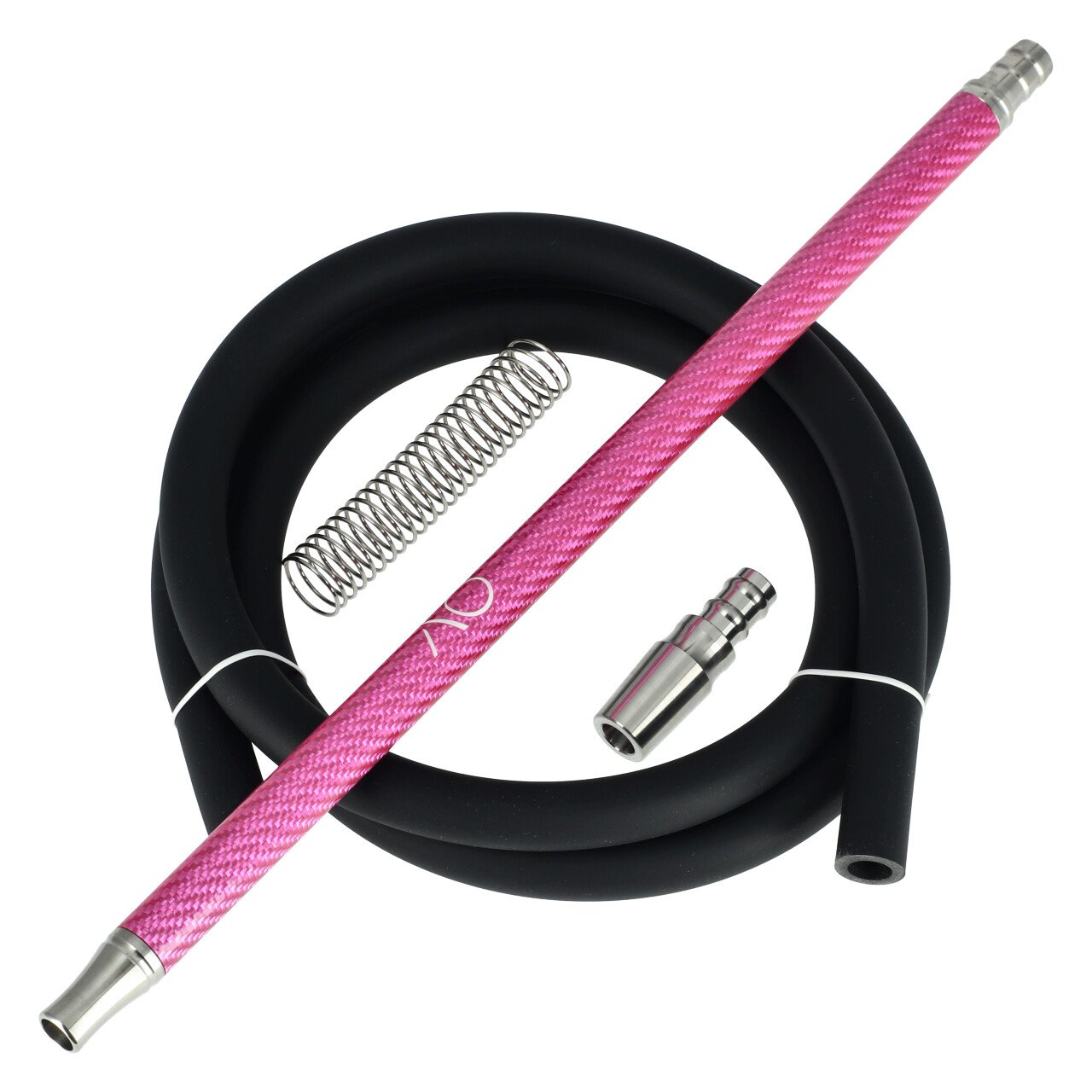 SHWD11301 AO Carbon Schlauchset Pink, ca. 1,90 Meter lang