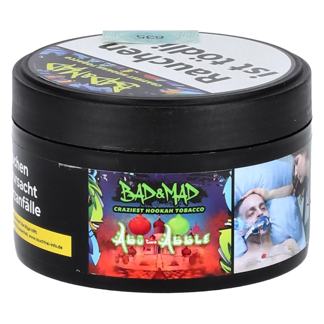 Bad & Mad Doppelapfel (Abu Two Abble) Shisha Tabak, 25g Bad & Mad Shisha Tabak Abu Two Abble - Doppelapfel - 25g