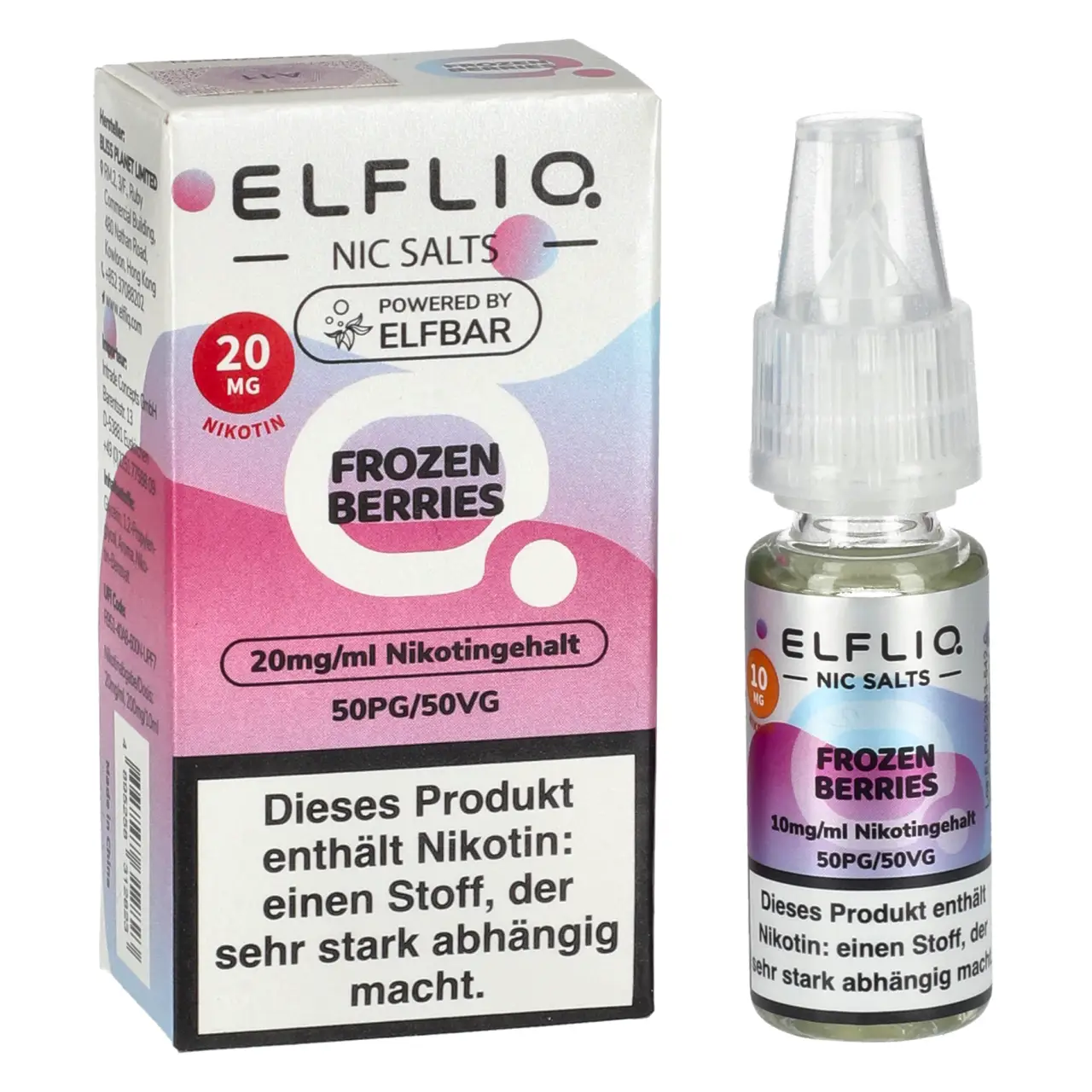 Elfliq Frozen Berries Liquid by Elfbar