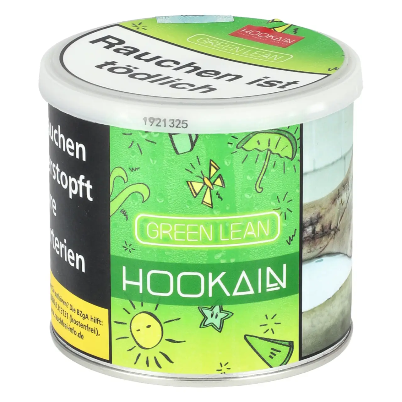 Hookain Green Lean Shisha Tabak 200g Dose