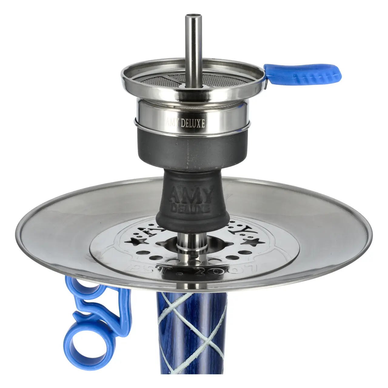 Amy X Ray Teller mit Kopf in Blau