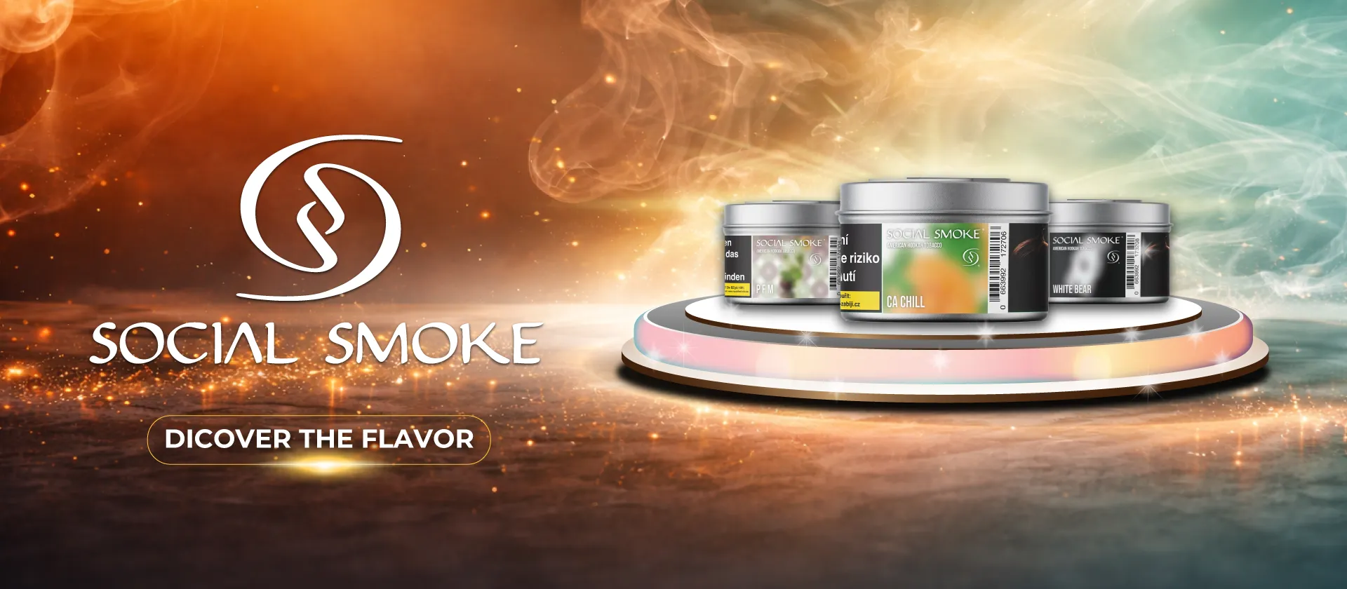 Social Smoke Tabak Banner