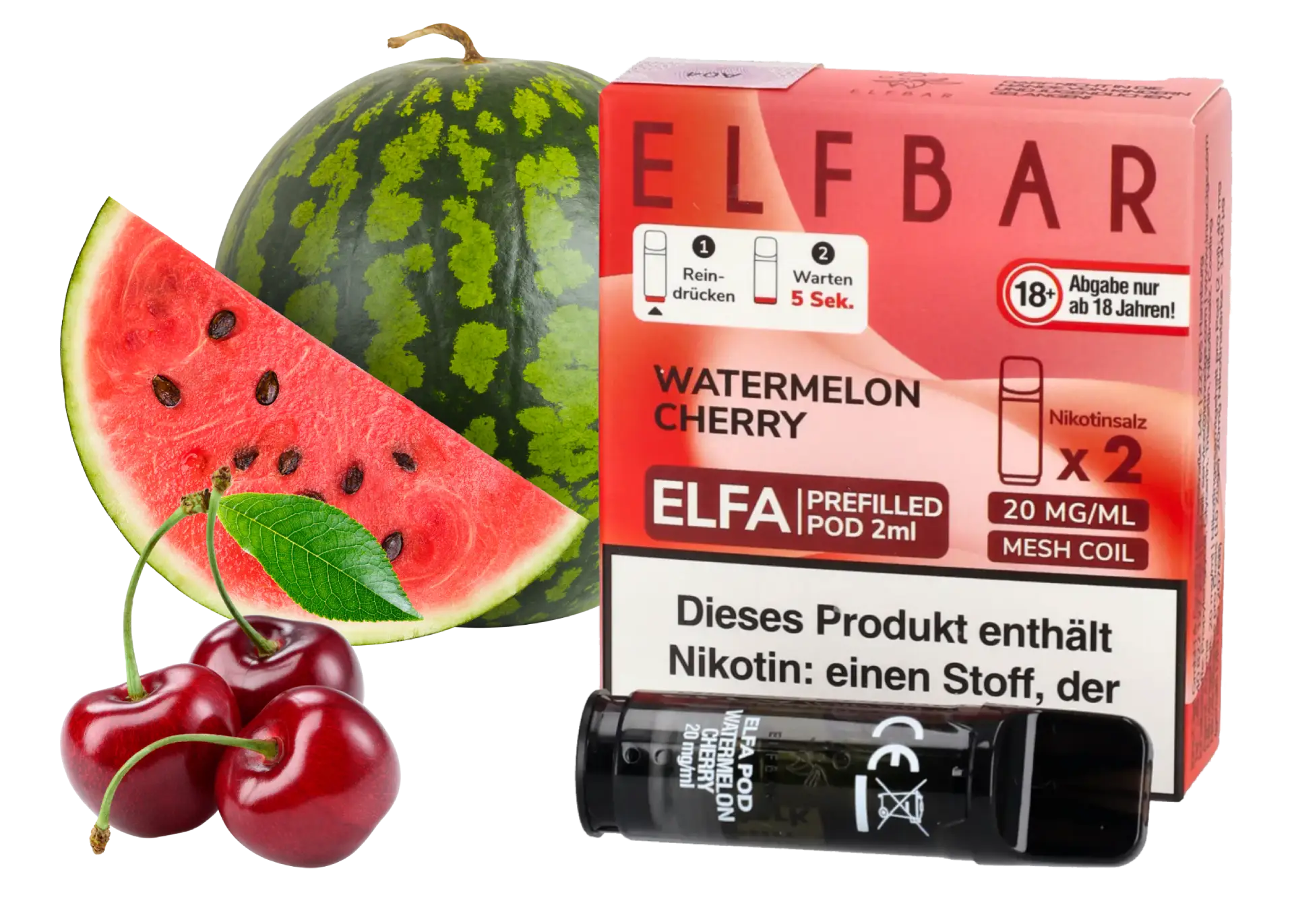 Elfbar Elfa / Elfbar Pods - Watermelon Cherry