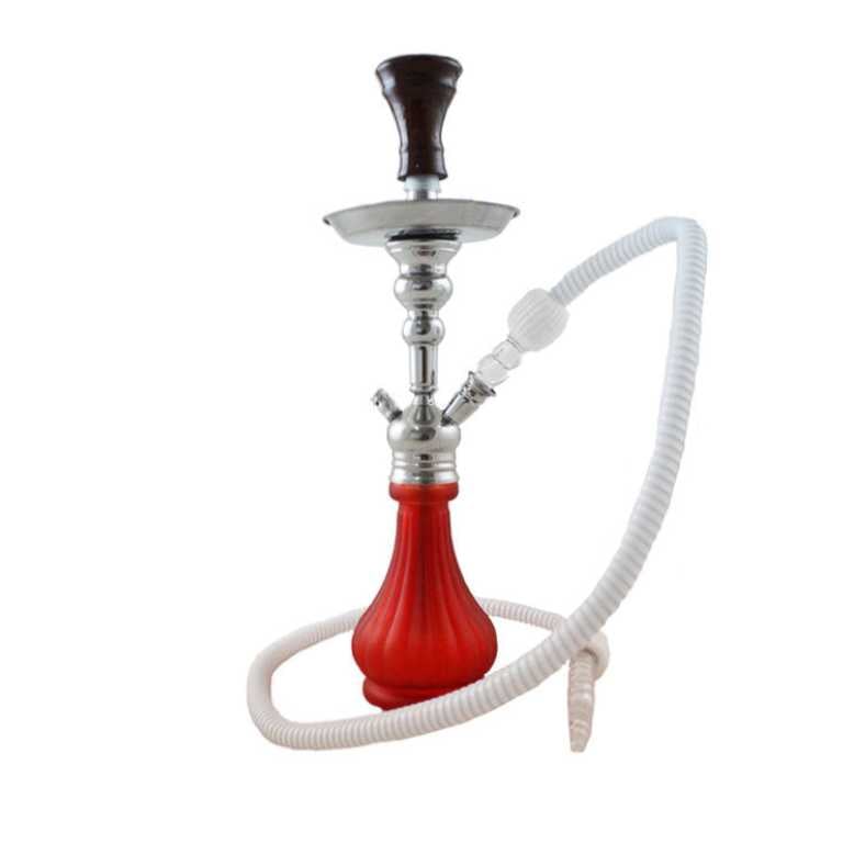 LB502r Aladin Low Budget 502 Shisha, Rot, 39 cm hoch