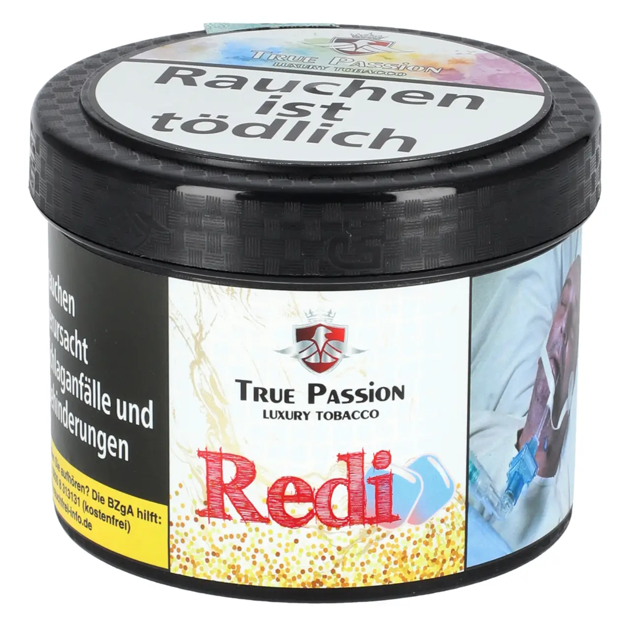 True Passion Tabak Redi - roter Früchtemix Ice - Shisha Tabak 200g True Passion Redi Shisha Tabak 200g Dose