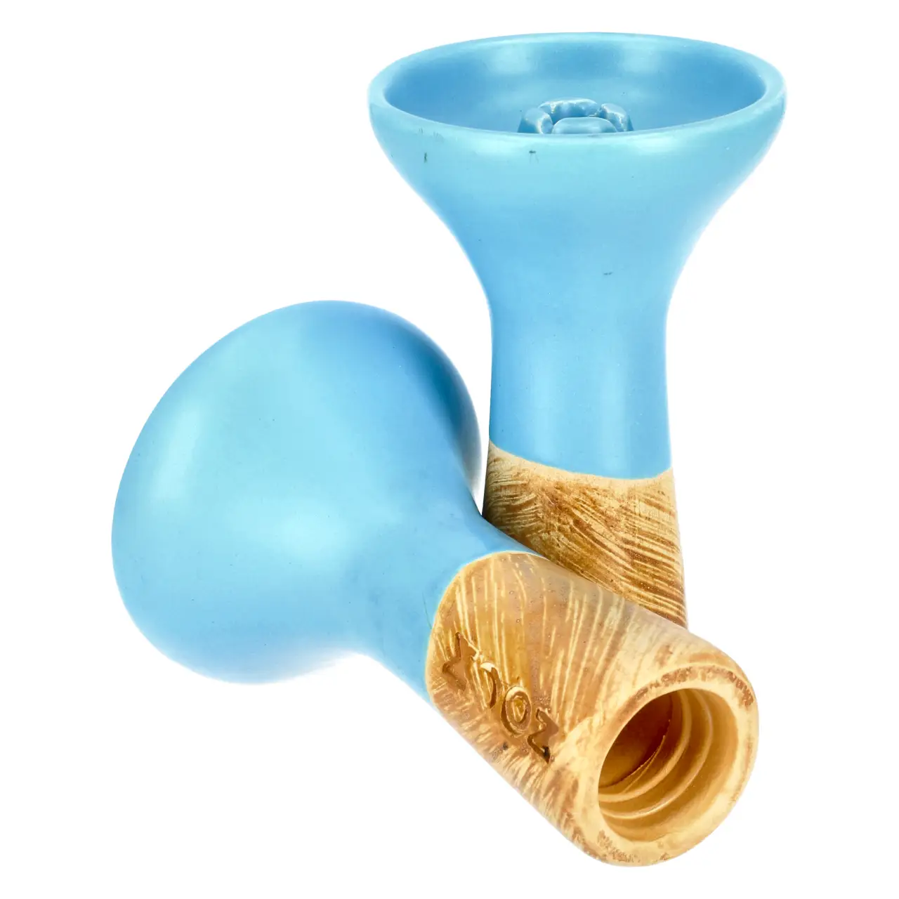 Moon Phunnel Tabakkopf Matt Blue von Hinten