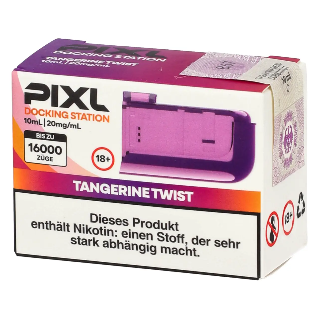 Pixl 6000 Docking Station Tangerine Twist