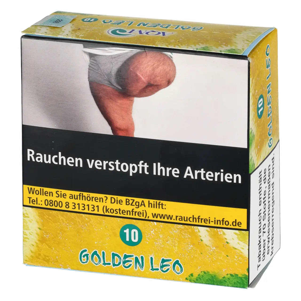 Aqua Mentha Golden Leo - Zitrone - Shisha Tabak 200g Aqua Mentha Golden Leo 200g