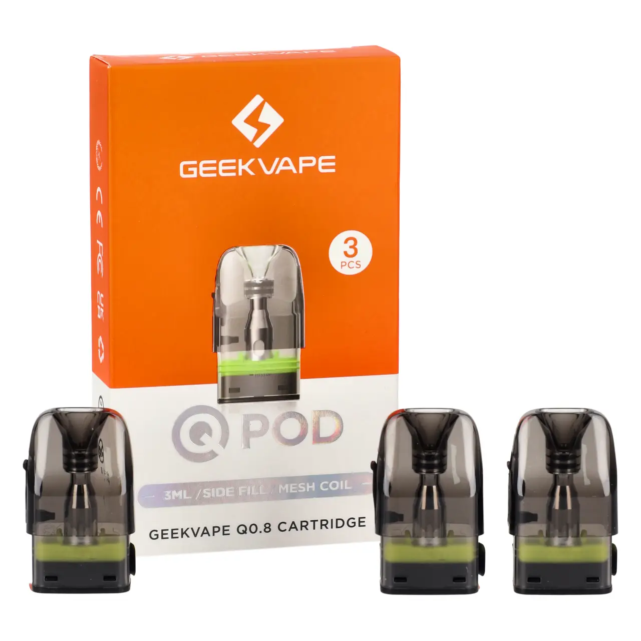 GeekVape Q Pod Cartridge 3ml - 0,8 Ohm