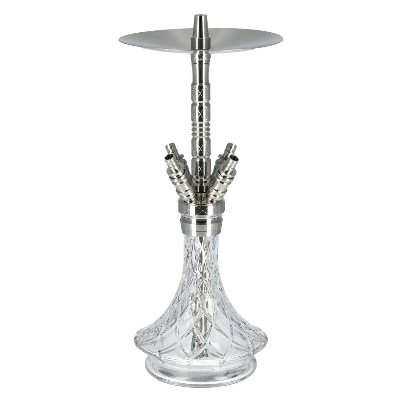 Mata Leon MLS783 Evo Shisha Edelstahl, 45 cm hoch Mata Leon MLS783 Evo Shisha