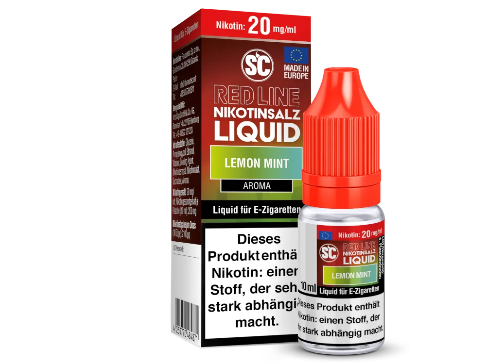 SC Red Line Lemon Mint Liquid