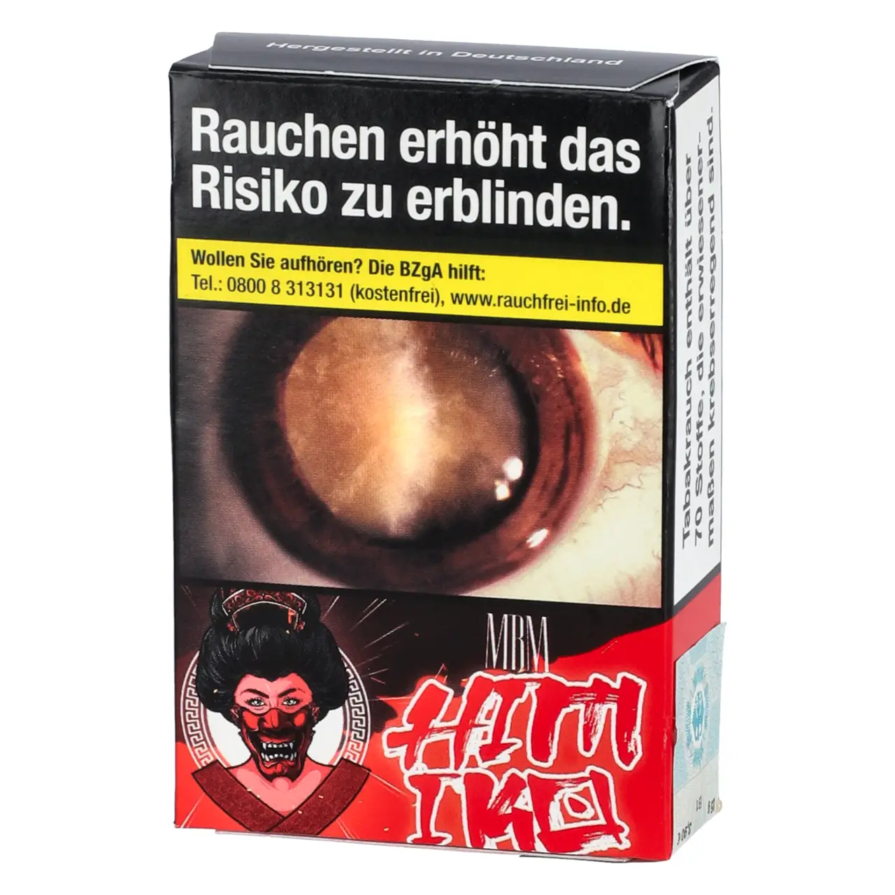 MBM Tobacco Shisha Tabak Himiko - Himbeere Limette Kiwi - 25g