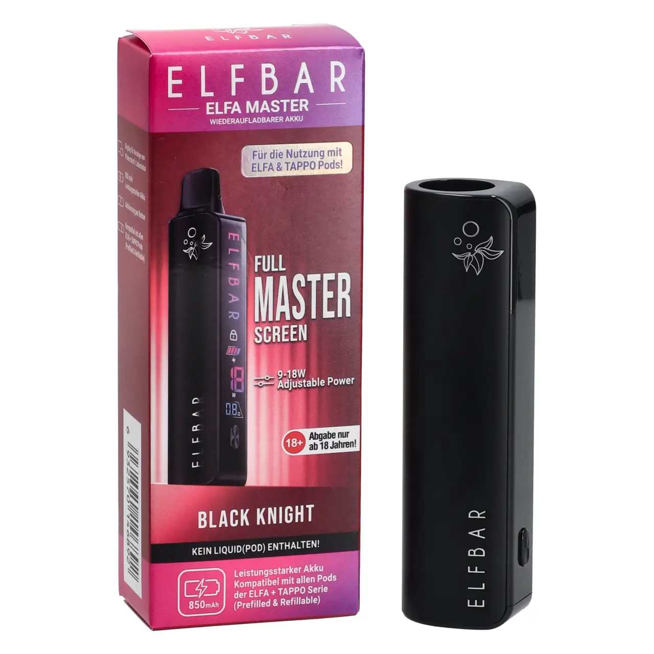 Elfbar ELFA Master Akkuträger Black Night