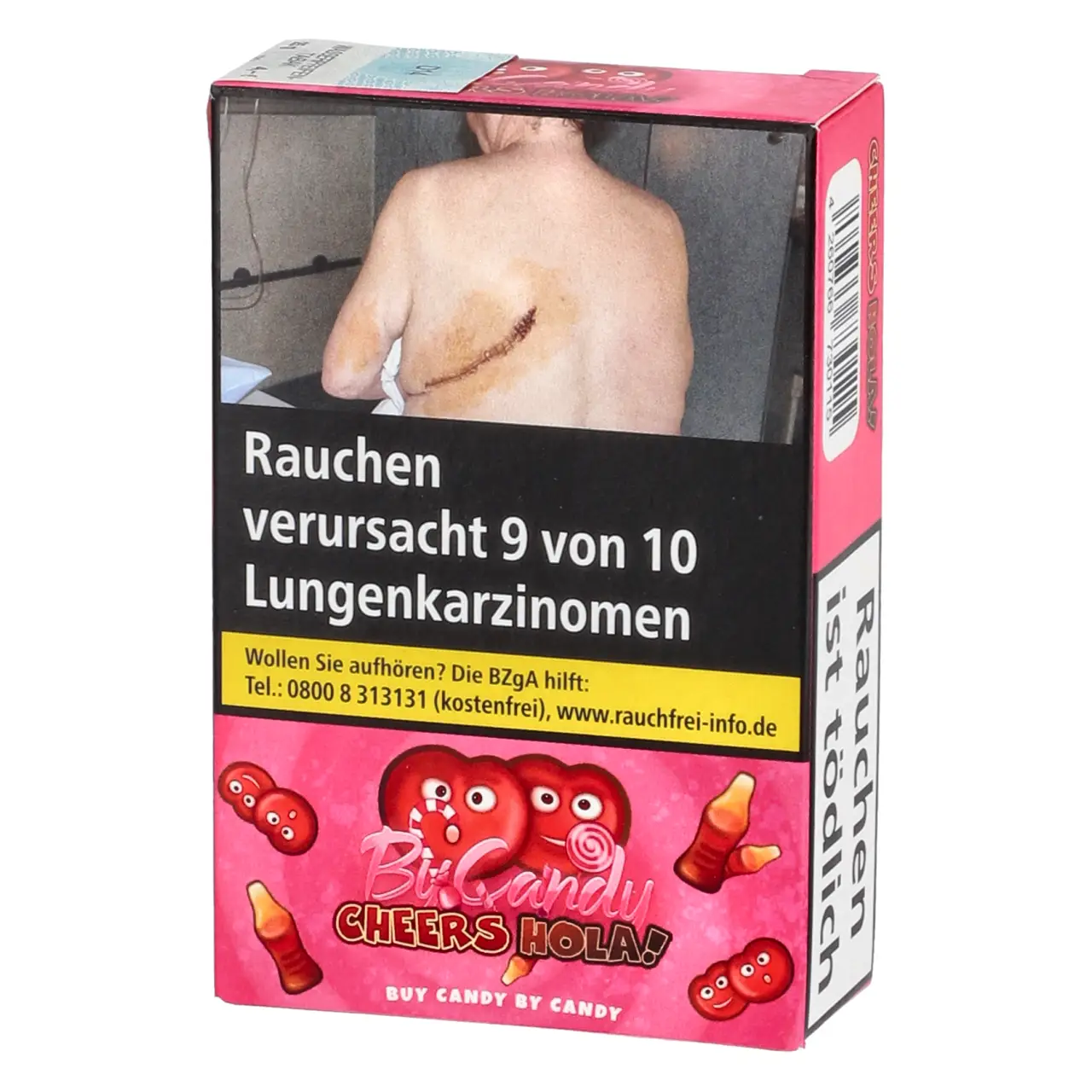 By Candy Kirsche Cola (Cheers Hola!) Shisha Tabak, 25g By Candy Shisha Tabak Cheers Hola! - Kirsche Cola - 25g