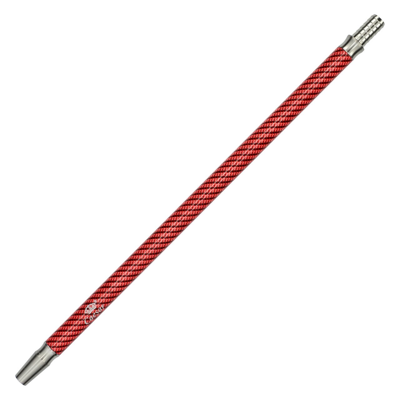 Carbon Edelstahl Mundstück Rot, 39 cm, Caesar