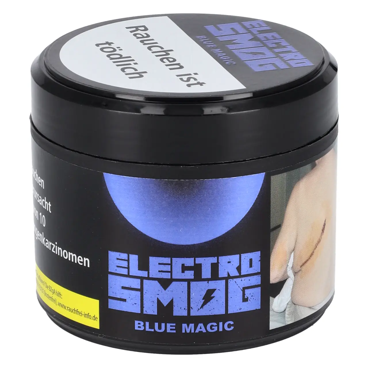 Electro Smog Blue Magic Shisha Tabak in der 200g Dose Electro Smog Blue Magic Shisha Tabak in der 200g Dose