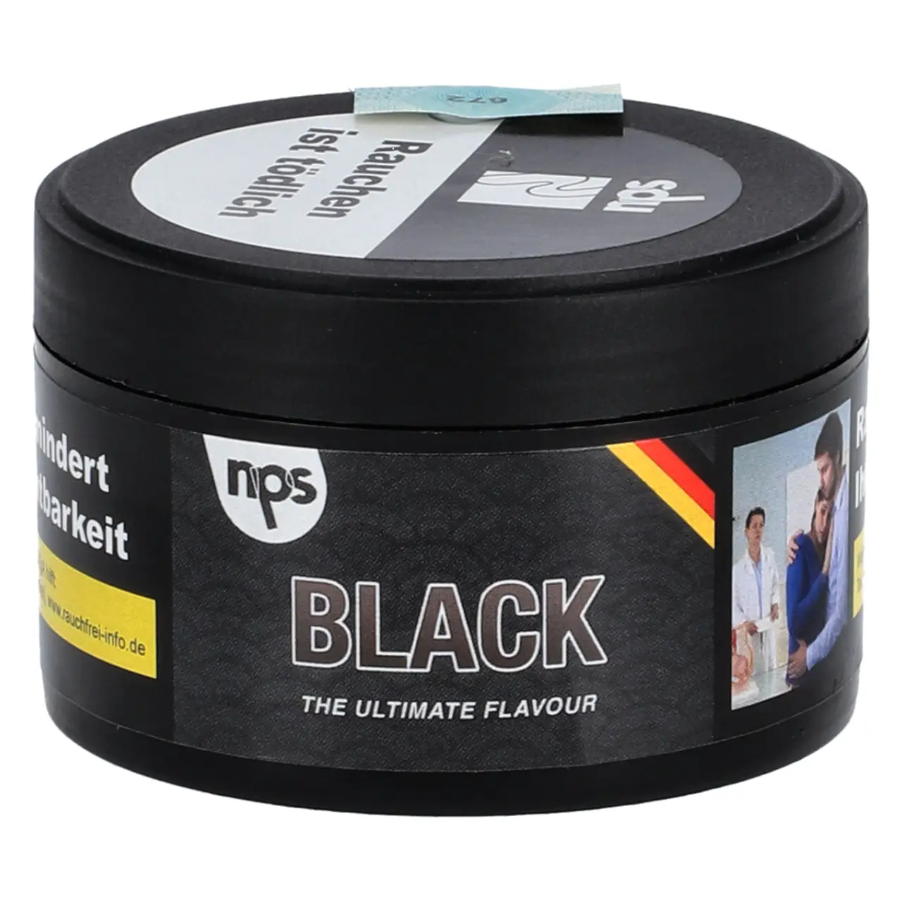 NPS Shisha Tabak Black - Beerenmix Traube - 25g