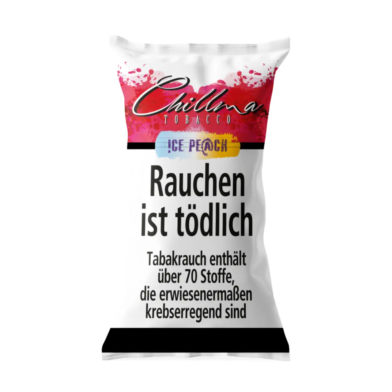 Chillma Pfirsich Ice (!ce Pe@ch) Shisha Tabak Gastro Edition, 20g Chillma Gastro Shisha Tabak Ice Peach - 20g
