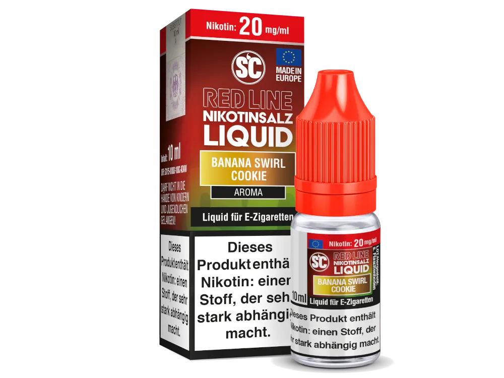 SC Red Line Banan Swirl Cookie Liquid