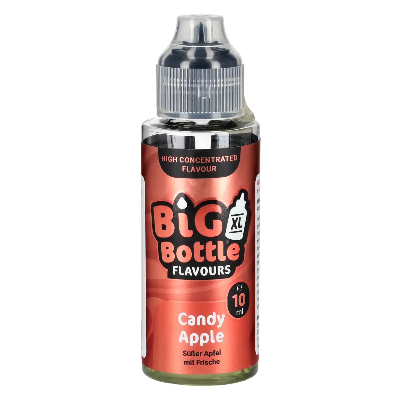 Big Bottle Aroma Longfill - Candy Apple - süßer Apfel mit Frische - 10ml Big Bottle Candy Apple Aroma Longfill
