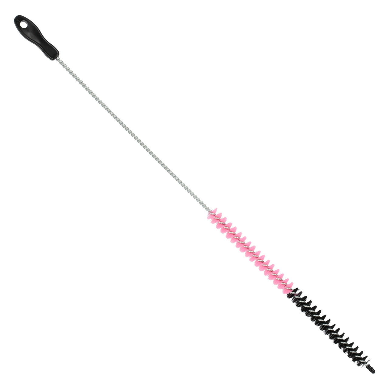 Reinigungsbürste für Rauchsäule, Schwarz-Pink, 70 cm