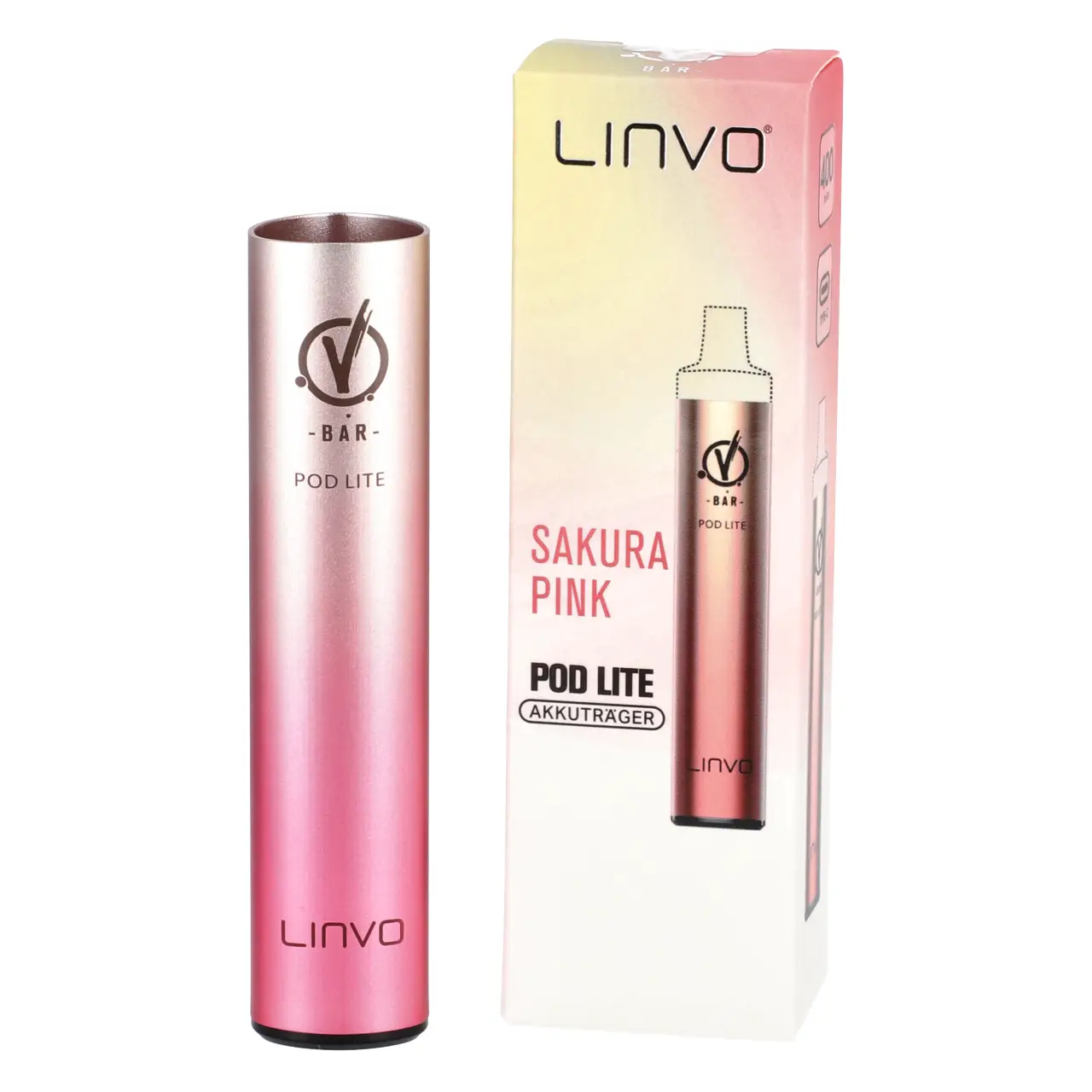 Linvo Pod Lite Akkuträger für Prefilled Pods in der Farbe Sakura Pink