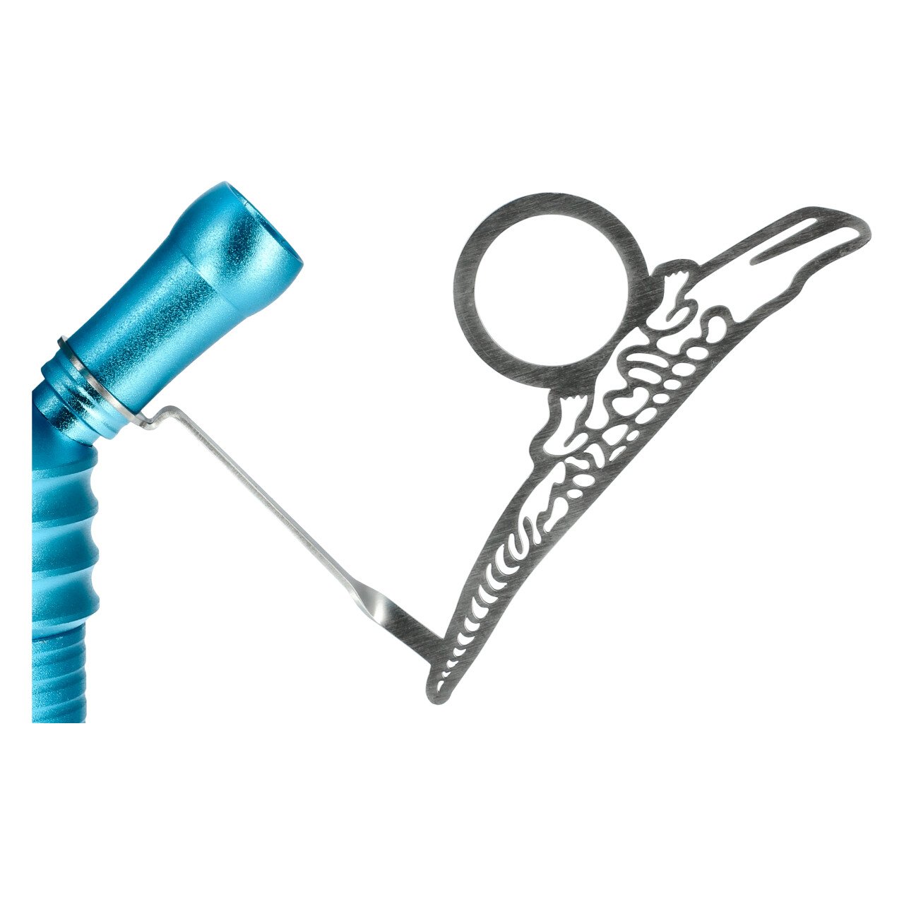 Alligator-Schlauchhalter-Beispiel Alligator Schlauchhalter aus Edelstahl