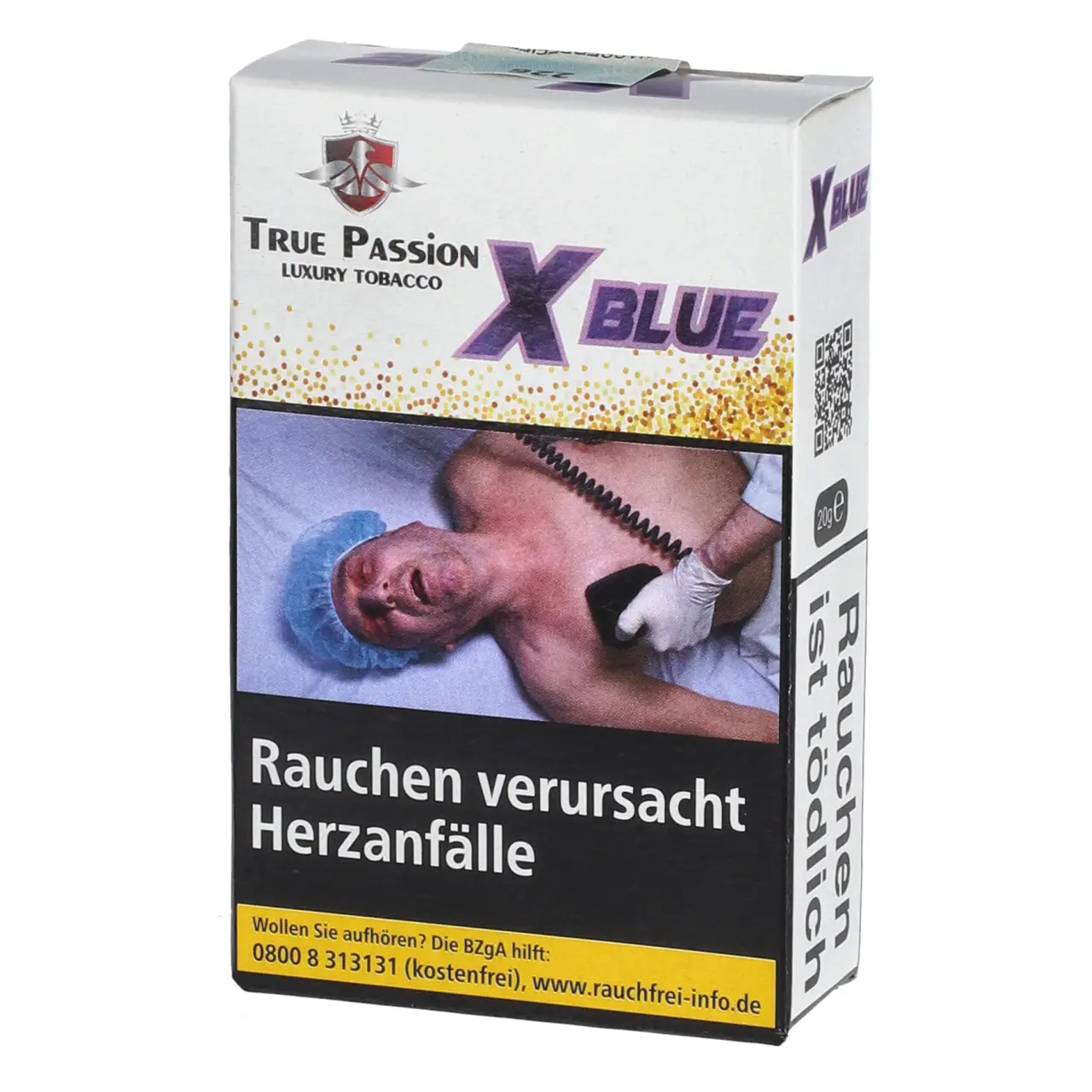 True Passion Tabak X Blue - Blaubeere - Shisha Tabak 20g True Passion Shisha Tabak X Blue - 20g