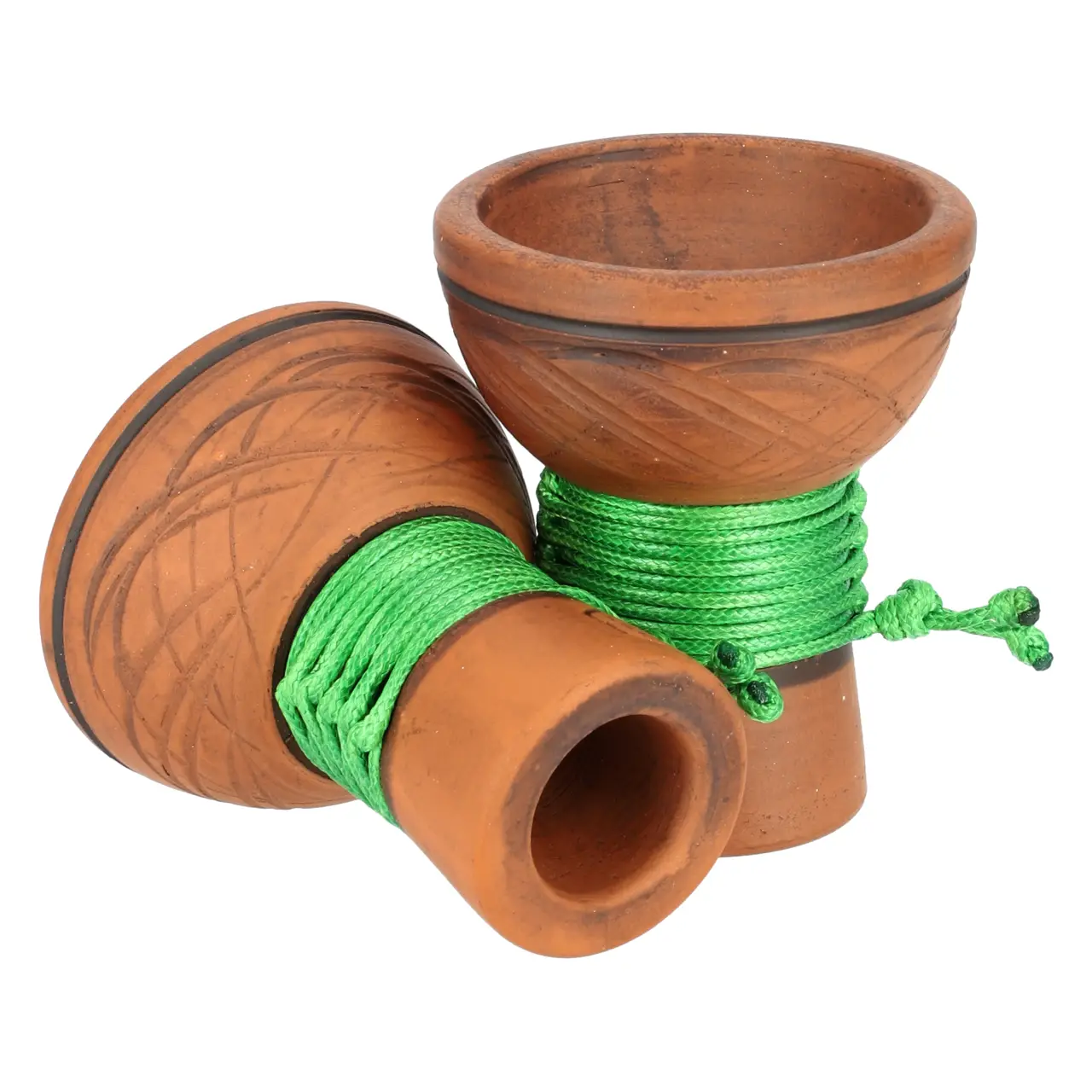 Japona Hookah Turkish Bowl Green von Hinten