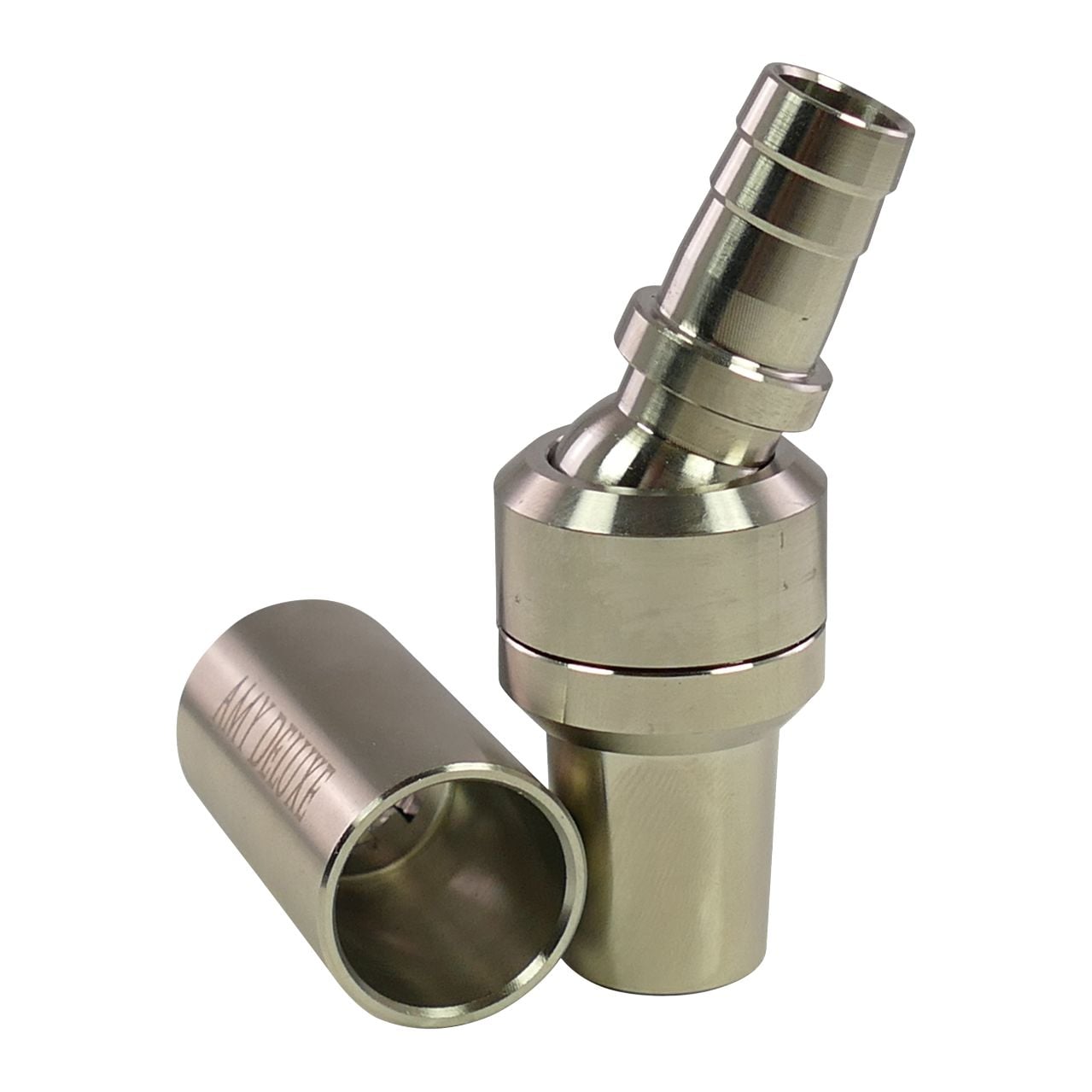 AD006-1 Universal Schliffadapter mit Kugelgelenk Amy, Edelstahl