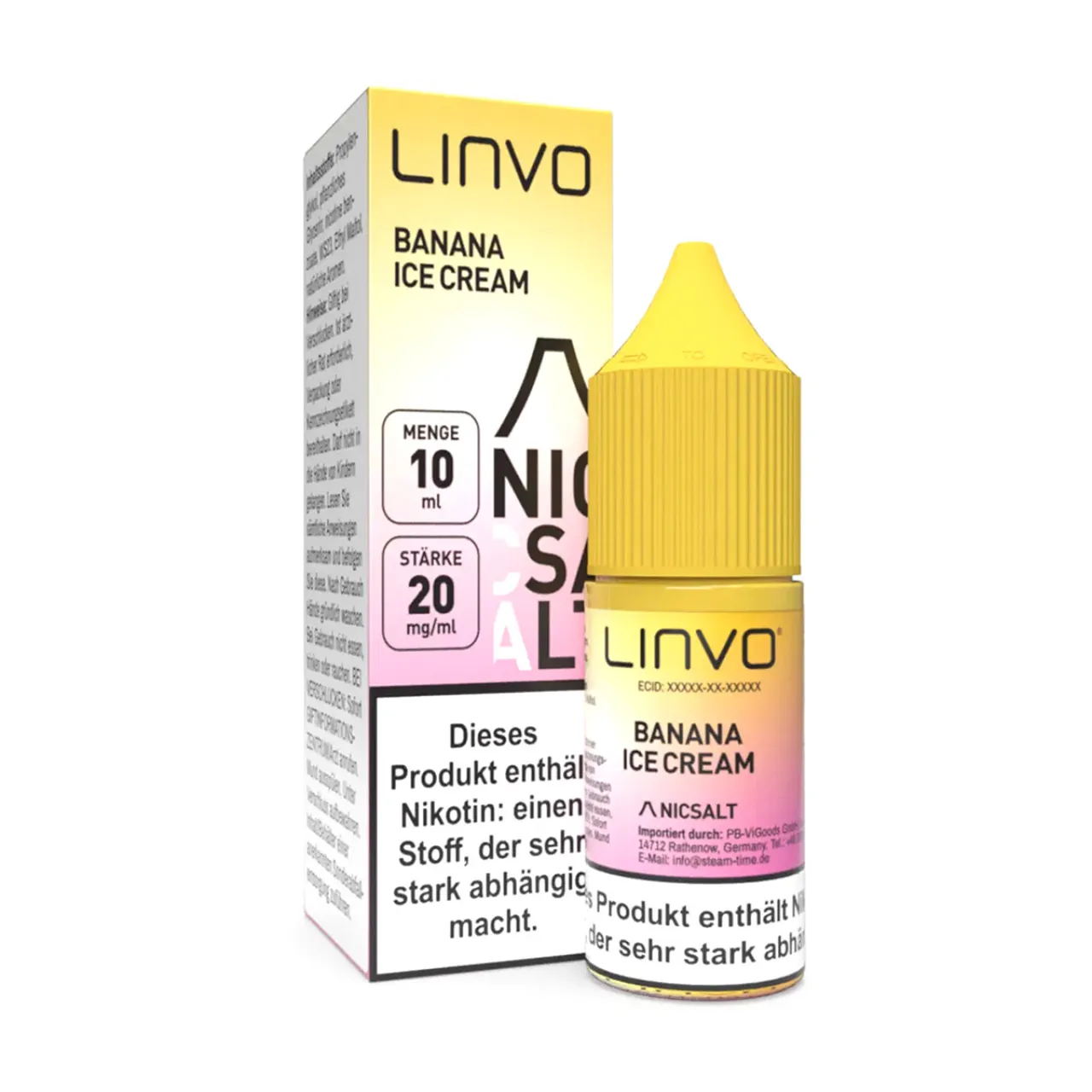 Linvo Liquid Banana Ice Cream