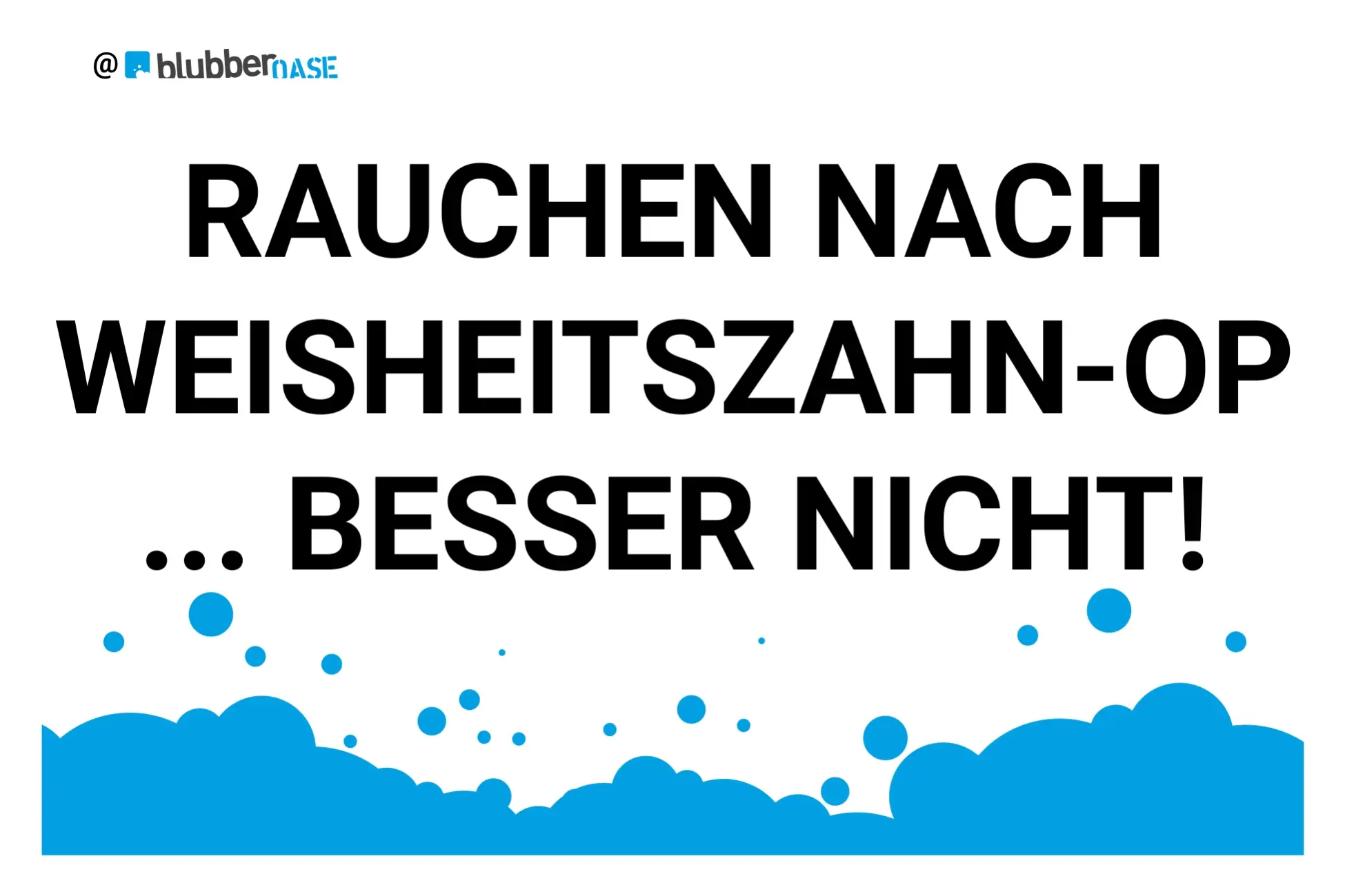 Rauchen nach WeisheitszahnOP Erlaubt oder nicht?