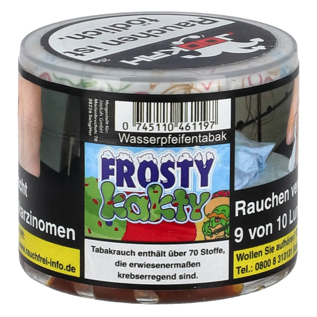 Jookah Tobacco Kaktusfeige Ice (Frosty Kakty) Shisha Tabak, 25g Jookah Shisha Tabak Frosty Kakty - Kaktusfeige Ice - 25g