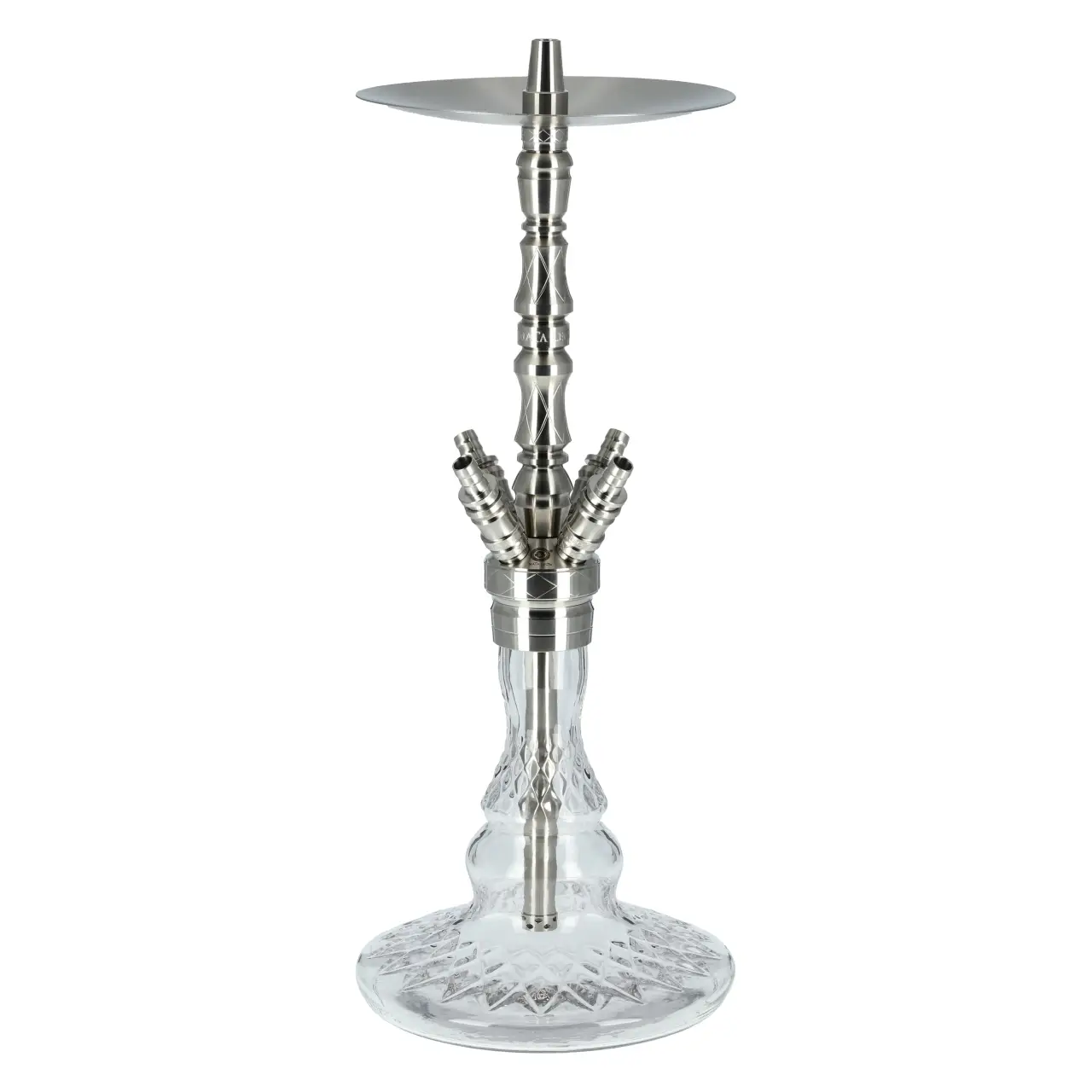 Mata Leon MLS782 Kronos Shisha Edelstahl, 53 cm hoch Mata Leon MLS782 Kronos Shisha