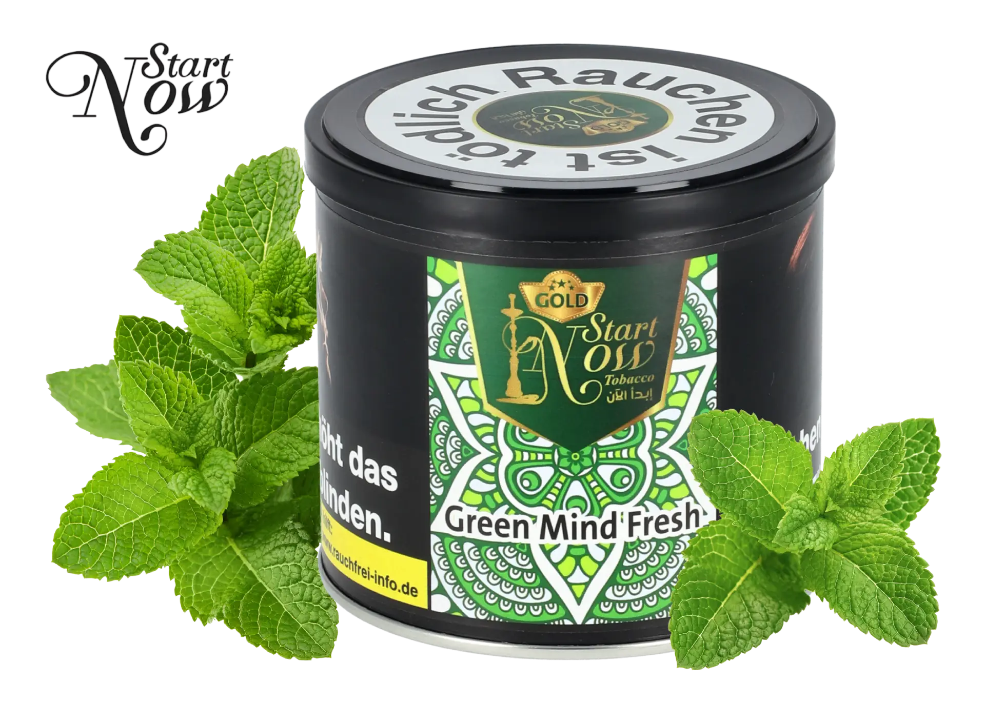 Shisha Tabak Start Now Green Mind Fresh